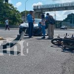 Motorizado con serias lesiones tras ser colisionado por un carro en Las Piedrecitas Foto: Colisionado por un carro en Las Piedrecitas /TN8
