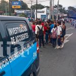Anciana muere atropellada por un bus en peligroso cruce en Carretera Sur, Managua Anciana muere atropellada por un bus en peligroso cruce en Carretera Sur, Managua