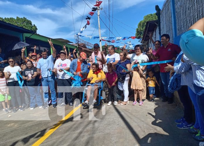 2 Foto: Alcaldía de Managua pavimenta 10 cuadras en el Barrio Pablo Úbeda/ TN8