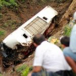 Brutal volcamiento de un bus en Ecuador deja al menos 9 muertos Foto: Desgarrador accidente en Ecuador /cortesía