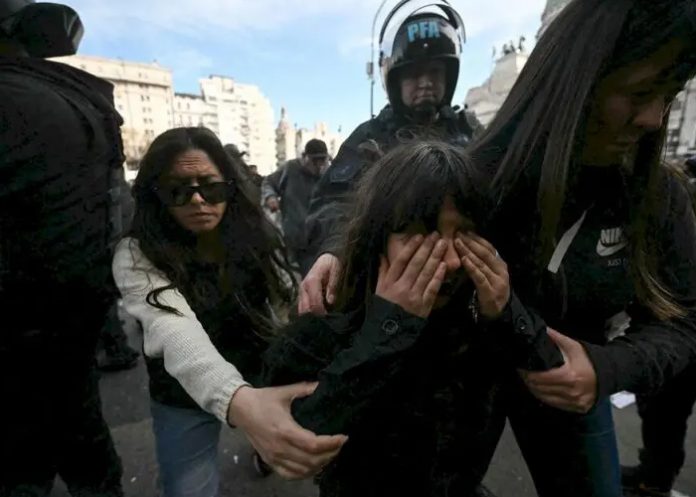 Foto: Indignación en Argentina /cortesía Foto: Indignación en Argentina /cortesía