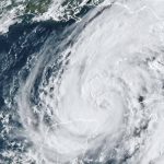 Huracán Helene aumenta su fuerza a categoría 3 en dirección a Florida Foto: Huracán Helene alcanzó la categoría 3 /cortesía