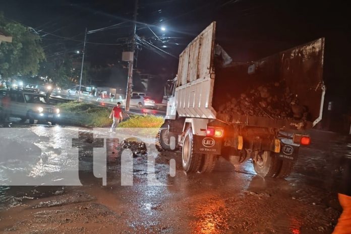 Foto: Autoridades de Matagalpa responden con eficacia ante el desborde de cauces/TN8