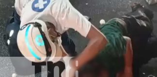 Foto: Carazo: Ciclista lesionado en accidente de tránsito/ TN8