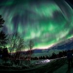 Hermoso espectáculo: auroras boreales brillan en el cielo de Rusia Foto: Auroras boreales brillan en los cielos de Rusia /Cortesía