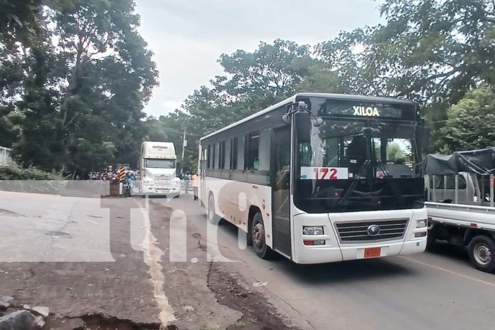 3 Foto: Joven universitario fallece al pasarle las llanas de un bus en carretera a Xiloá/ TN8
