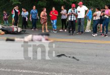 Motociclista pierde la vida en accidente de tránsito en Acoyapa, Chontales Foto: Motociclista pierde la vida en accidente de tránsito en Acoyapa, Chontales/TN8