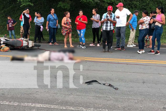 5 Foto: Motociclista pierde la vida en accidente de tránsito en Acoyapa, Chontales/TN8