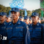 Ejército de Nicaragua conmemora 45 años de su fundación con un desfile histórico Foto: Presidente Daniel Ortega, en acto del 45 aniversario del Ejército de Nicaragua
