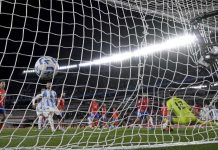 Argentina no extrañó a Messi y Di María Chile Argentina golea a Chile sin Messi ni Di Maria