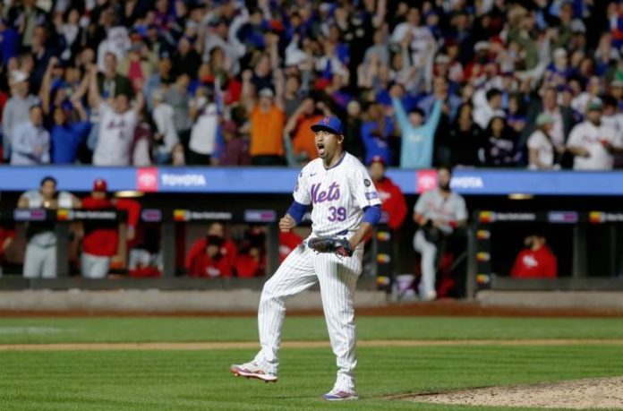 Edwin edwin, díaz, mets, nueva, york,