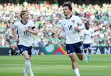Inglaterra inicia su etapa post-Southgate con triunfo sólido en Dublín inglaterra, rice, grealish,