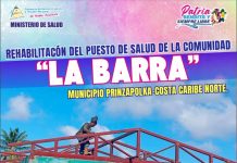 Obras de renovación en puesto de salud beneficiarán a familias en Costa Caribe Norte Foto:Obras de renovación en puesto de salud beneficiarán a familias en Costa Caribe Norte