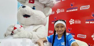 Foto: Andrea, niña de Nicaragua, y el sueño hecho realidad de ir a un campamento del FC Barcelona, con apoyo de Bimbo / TN8