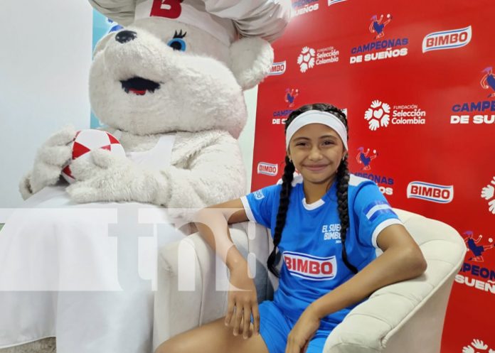 Foto: Andrea, niña de Nicaragua, y el sueño hecho realidad de ir a un campamento del FC Barcelona, con apoyo de Bimbo / TN8 Foto: Andrea, niña de Nicaragua, y el sueño hecho realidad de ir a un campamento del FC Barcelona, con apoyo de Bimbo / TN8