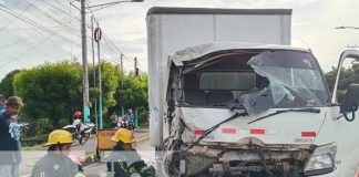 Foto: Accidente de tránsito deja a una mujer prensada en Managua / TN8