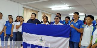 Foto: Representantes de remo y canotaje en Nicaragua / TN8