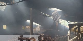 Foto: Incendio masivo en una fábrica de puros en Estelí / TN8
