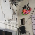 Mercado Oriental: Local casi queda en llamas por cortocircuito Foto: Cortocircuito en un negocio ubicado en el Mercado Oriental / TN8