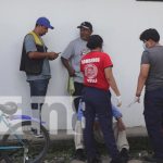 Giro indebido provoca colisión entre un motociclista y un ciclista en Estelí Foto: Fuerte accidente de tránsito en Estelí / TN8