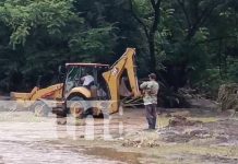 Autoridades del COMUPRED realizan recorridos por zonas afectadas por las lluvias en Nandaime Foto: Puntos críticos por lluvias en Nandaime / TN8