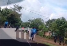 ¡Ojo! Supuesta fuga de reos desde la estación policial de Rivas Foto: Investigación en Rivas por la supuesta fugo de unos reos / TN8