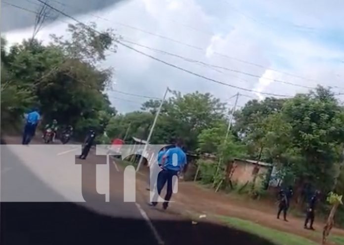 Foto: Investigación en Rivas por la supuesta fugo de unos reos / TN8 Foto: Investigación en Rivas por la supuesta fugo de unos reos / TN8