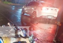 Tres motociclistas murieron la noche del 15 de septiembre en Chinandega Foto: Accidentes mortales en Chinandega / TN8