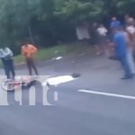 Capturan a conductor que se dio a la fuga en accidente mortal en Chinandega Foto: Accidente mortal en Chinandega / TN8