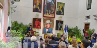 Foto: Encuentro del Canciller de Nicaragua con diplomáticos / TN8