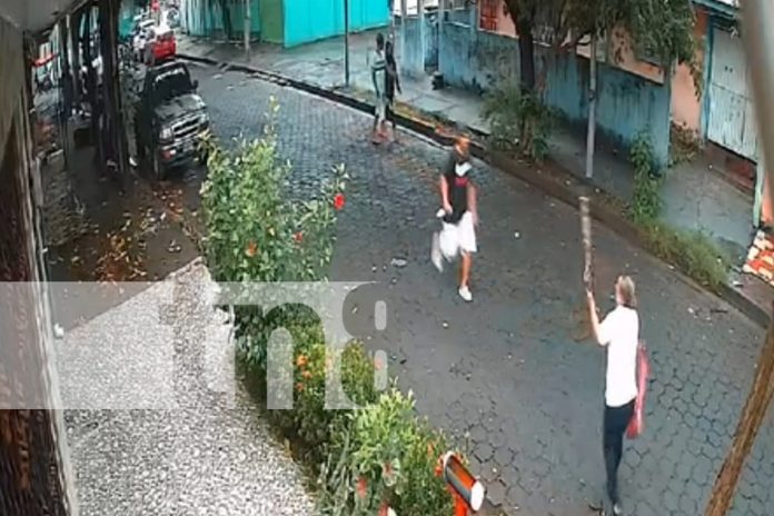 Foto: robo en la colonia Francisco Morazán, ubicada en Managua/TN8