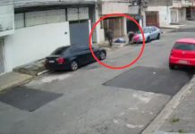 Honduras: Padre dispara a hombre armado mientras sostiene a su hija en brazos Foto: Dramático enfrentamiento en Honduras /cortesía