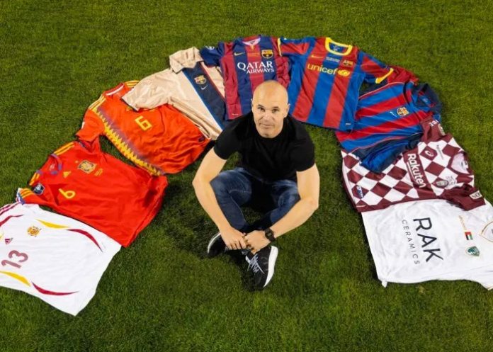 Foto: Andrés Iniesta se retira del fútbol/Cortesía Foto: Andrés Iniesta se retira del fútbol/Cortesía