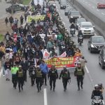 Transportistas paralizan Perú en protesta contra la inseguridad Foto: Paro nacional en Perú /cortesía