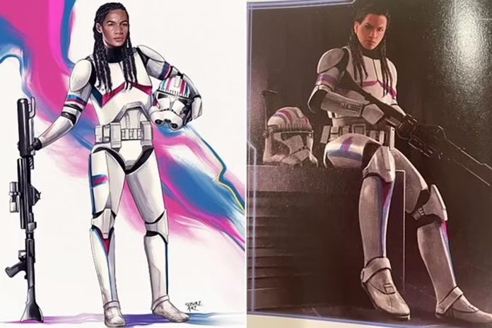 Foto: 'Star Wars' desvela la imagen de su primera 'clone trooper' transgénero /Cortesía Foto: 'Star Wars' desvela la imagen de su primera 'clone trooper' transgénero /Cortesía