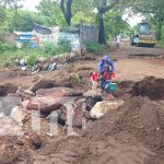 Familias en Mateare quedan incomunicadas debido a las fuertes lluvias Foto: acceso principal del barrio Monte Sión, Mateare/TN8