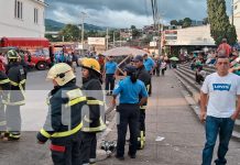 Ejercicio demostrativo de Bomberos en Matagalpa fomenta conocimientos Foto: Ejercicio demostrativo de Bomberos en Matagalpa fomenta conocimientos/TN8