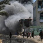 Israel ataca escuela de la ONU en Gaza, donde se refugian familias desplazadas Foto: Israel bombardea una escuela de la ONU /Cortesía
