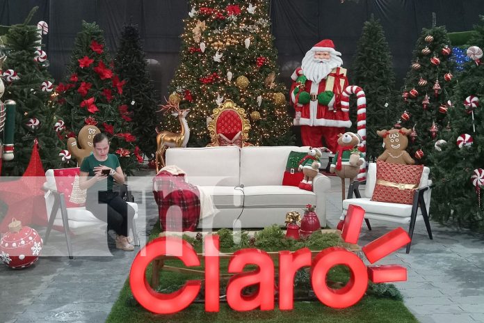 1 Foto: Claro Nicaragua inaugura Feria Navideña 2024 con descuentos y sorpresas/ TN8