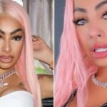 Yailín la más viral paga 12 millones de dólares por cambiar el color de sus ojos Foto: Sobre Yailín /cortesía