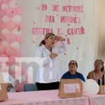 Feria de salud en Boaco promueve la detección temprana del cáncer de mama Foto: Hospital José Nieborowski de Boaco, se realizó un acto conmemorativo/TN8