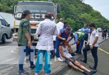 Inicia juicio contra el camionero que mató a una mujer en la Cuesta El Plomo Foto: Desgarrador accidente en Managua /TN8
