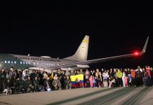 Colombia rescata y trae de regreso a sus ciudadanos del Líbano Foto: Colombia responde /cortesía