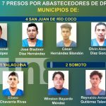 Operativos policiales en Madriz y Triángulo Minero dejan 18 detenidos por delitos graves Foto: Operativos policiales en Madriz y Triángulo Minero dejan 18 detenidos por delitos graves/TN8