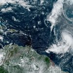 ¡Alerta! El Huracán Kirk se vuelve más fuerte en el Atlántico Foto: Huracán Kirk aumenta su intensidad /cortesía