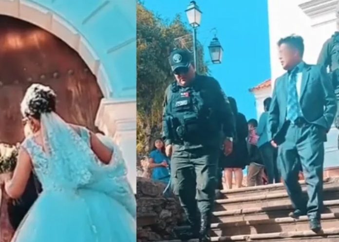 Foto: Boda interrumpida /cortesía Foto: Boda interrumpida /cortesía