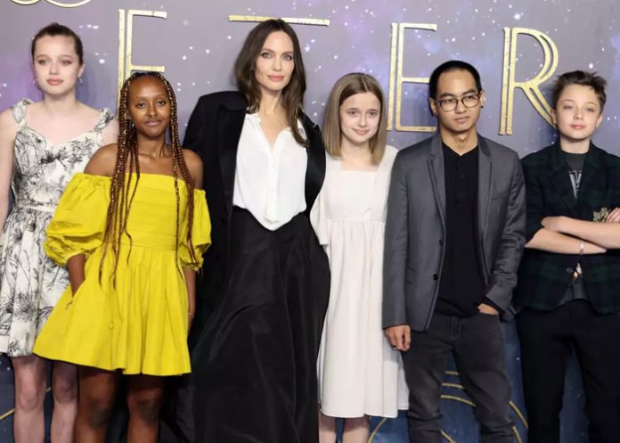 Foto: Los hijos de Angelina Jolie /cortesía Foto: Los hijos de Angelina Jolie /cortesía