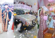 ¡Así sería! Novios son sorprendidos con regalos de lujo en su boda Foto: Boda soñada /cortesía