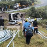 Trágico accidente en San Juan de Limay: un conductor pierde la vida Foto: Trágico accidente de tránsito en San Juan de Limay, de Estelí, donde falleció el conductor de un vehículo tras perder el control/TN8