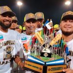 Tigres de Chinandega campeones del Pomares 2024 Foto: Los Tigres de Chinandega lo lograron campeones del Germán Pomares 2024 tras una épica final en extra innings/TN8